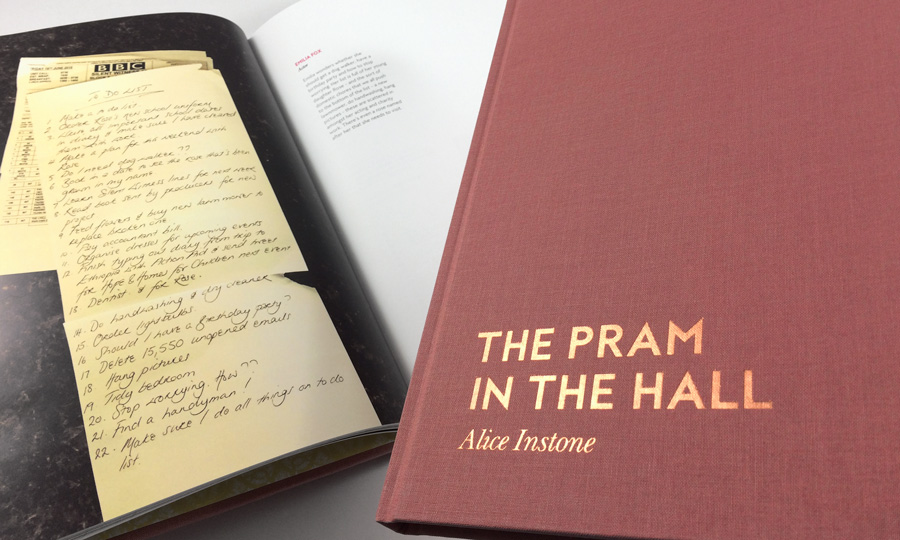 Alice Instone Pram In The Hall books printed at Ex Why Zed