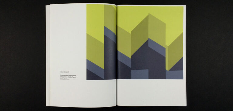 Brighton Printmaing catalogue layout 2015 printed at Ex Why Zed