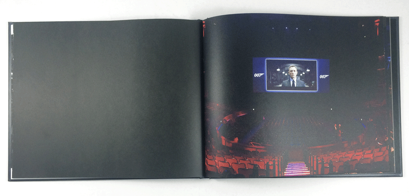 Spectre James Bond film premiere hardback photobook