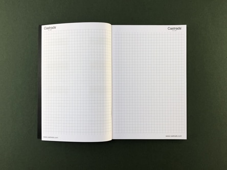 Print Graph Paper on Custom Notebook
