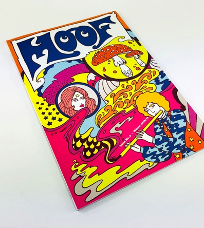 Moof Magazine Issue Six, a perfect bound publication produced by Ex Why Zed