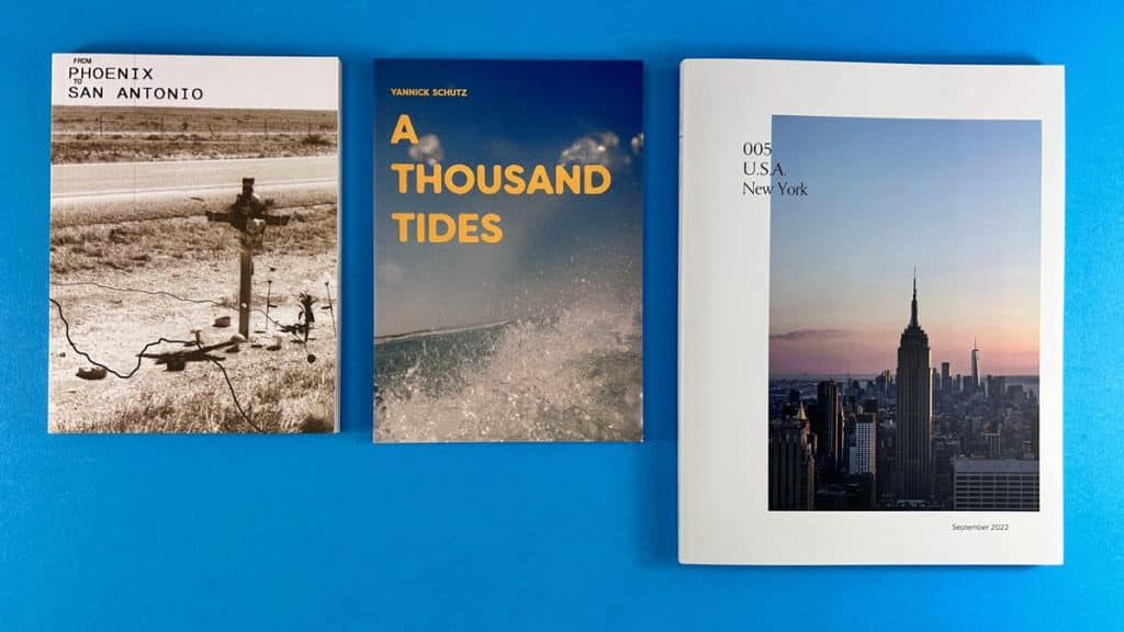 perfect bound photography zines