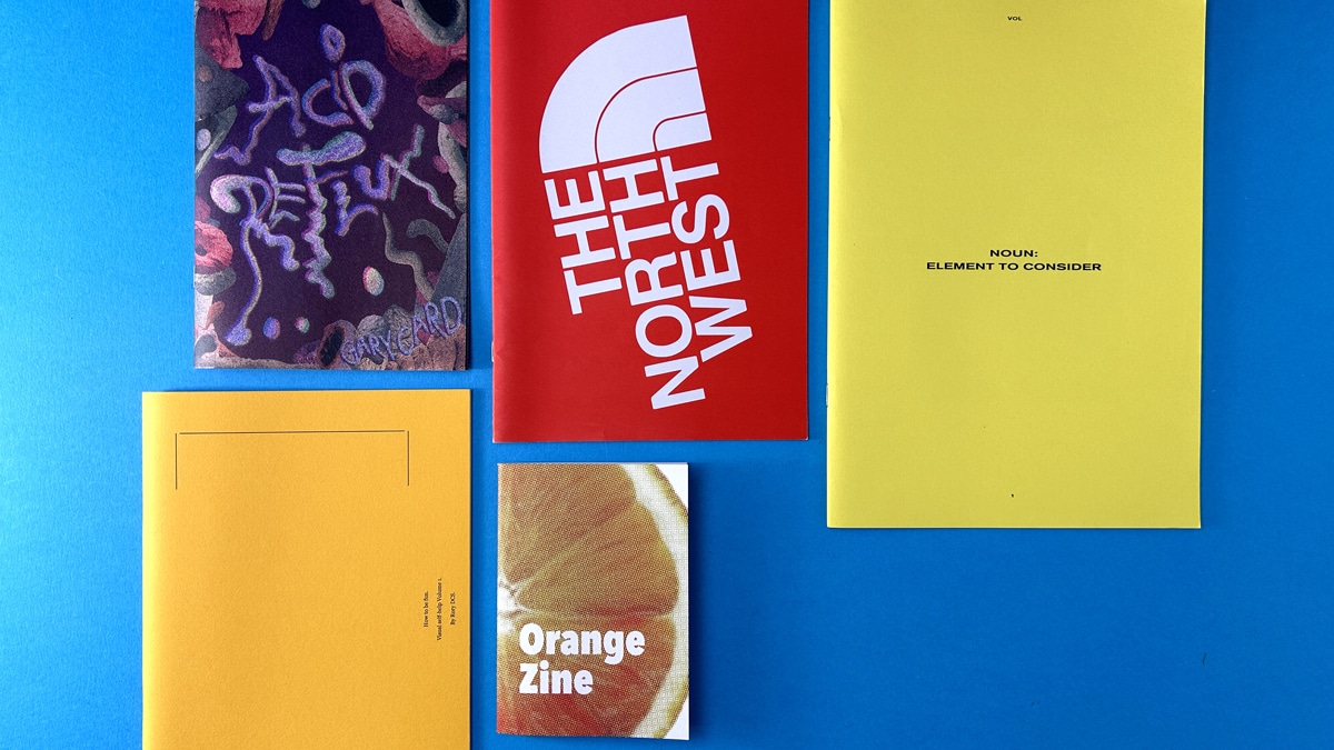 Wire Stitched Zine Showcase: Paper Choices and Design Elements