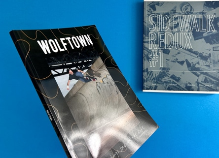 Wolftown Skateboards zine cover