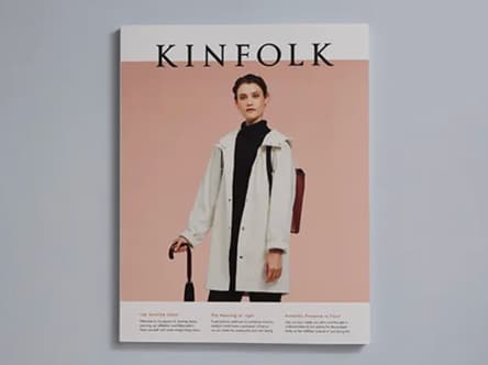 Newspaper Printing: Kinfolk Cover