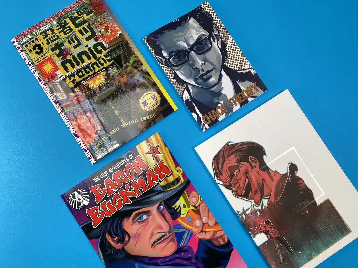 Comic book printing and graphic novel self publishing