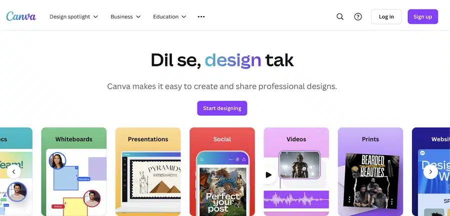 Designing with Canva