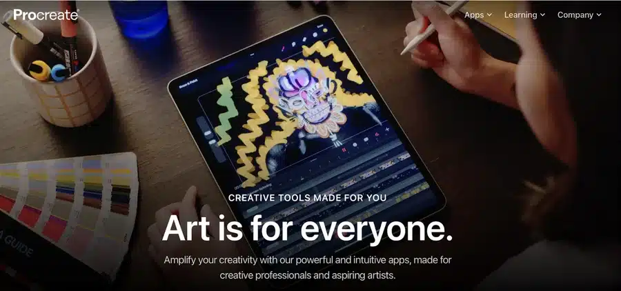 Designing with Procreate