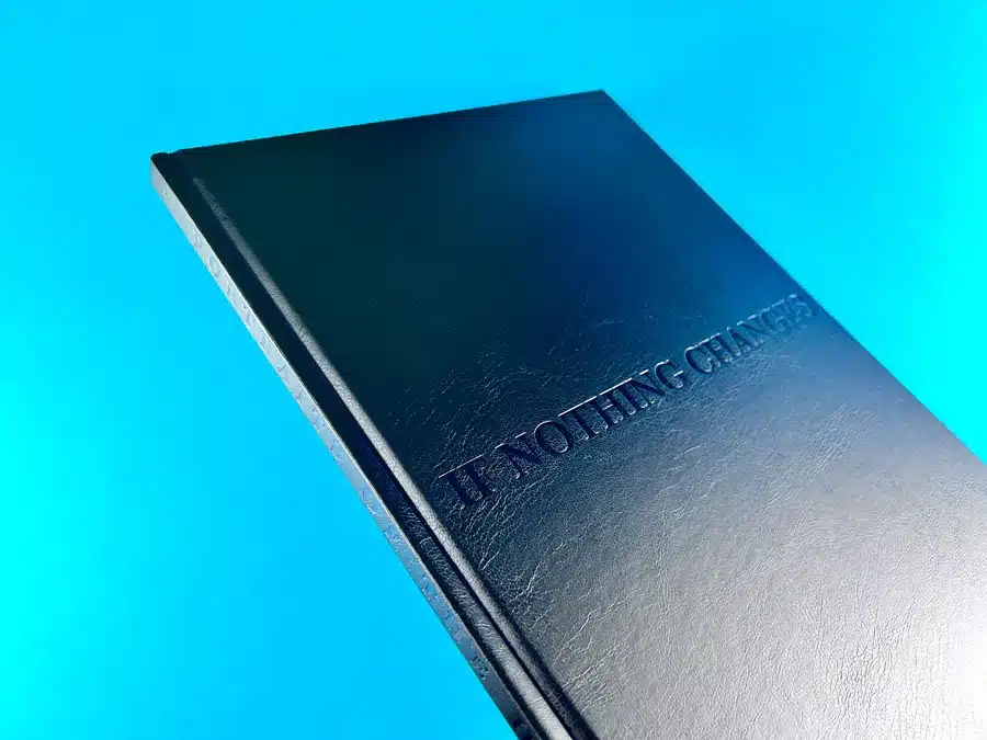 Case Bound Book Design of Jamie Keith If Nothing Changes