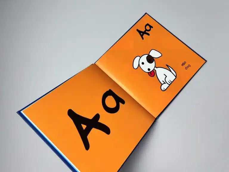 Inside Pages of Educational Phonics Book