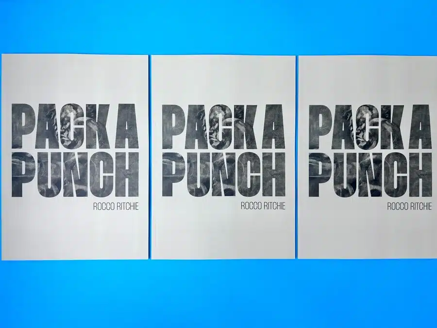 A4 Art Catalogue Printing for Rocco Ritchie’s Exhibition