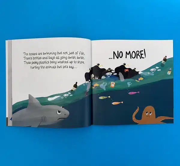 Double Page Spread from Premium Softback Childrens Book