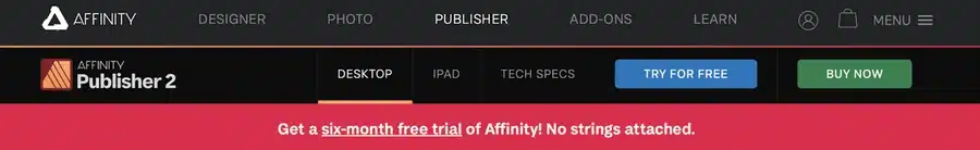 Printing from Affinity Publisher