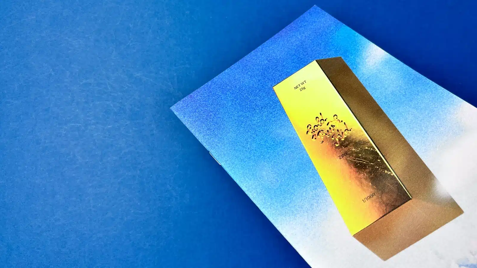 Exclusive Zine Showcase by Ex Why Zed - Gold Foil Specialty Zine Printing