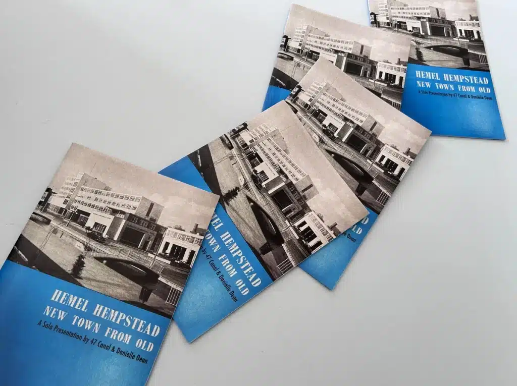 Cover of the Hemel booklet showcasing its full-colour design