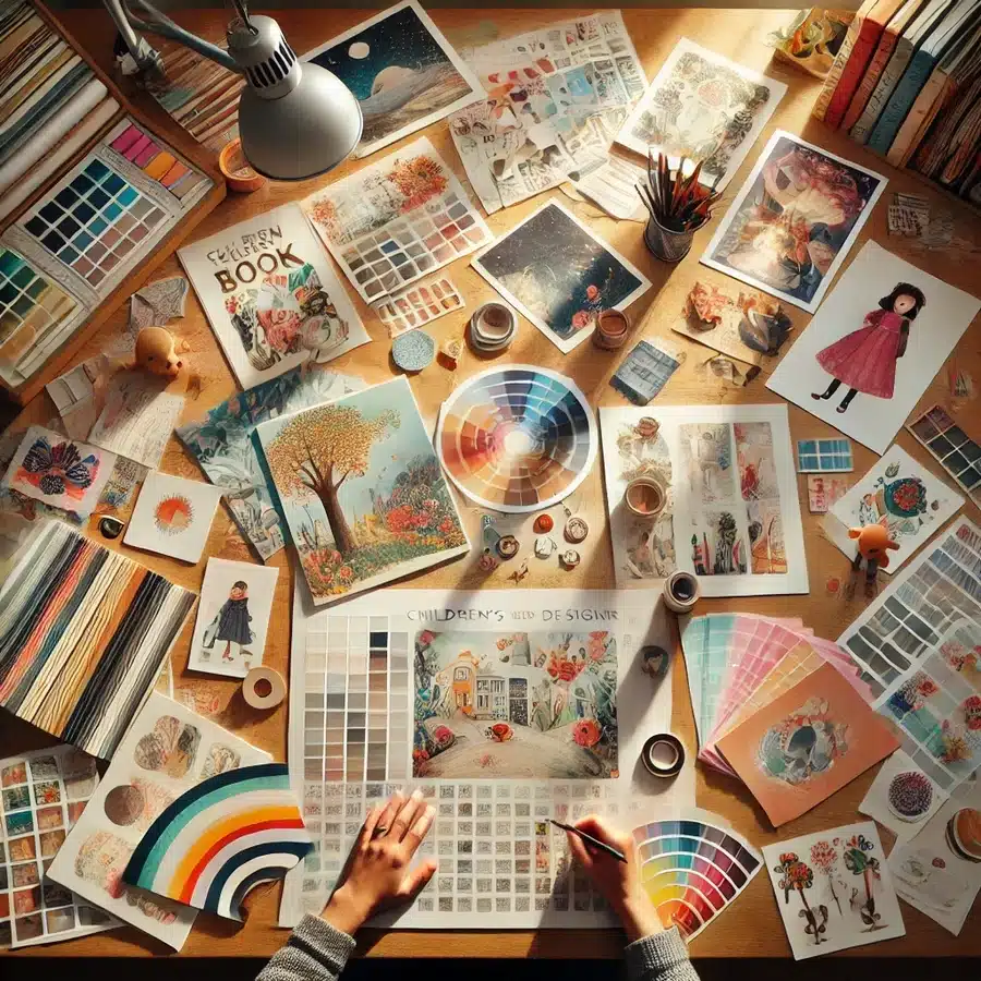 Choosing paper types and finishes for children's book printing