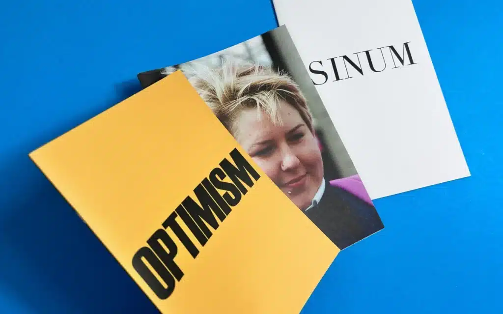 Stack of completed booklets printed by Ex Why Zed