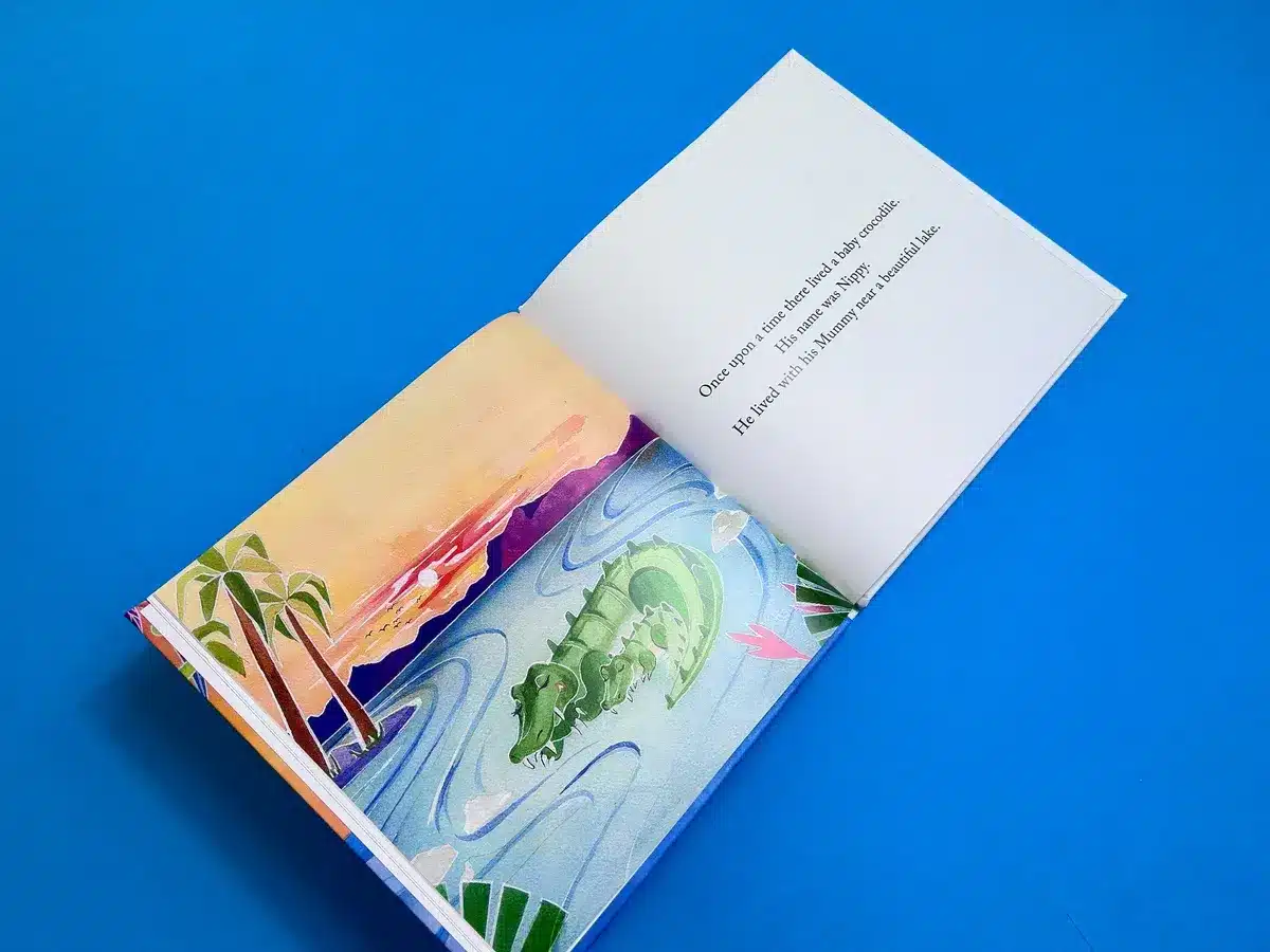 Hardcover Children's book on Ex Why Zed site.
