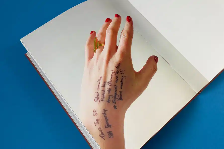 A self-published book’s formatted interior pages with professional typography