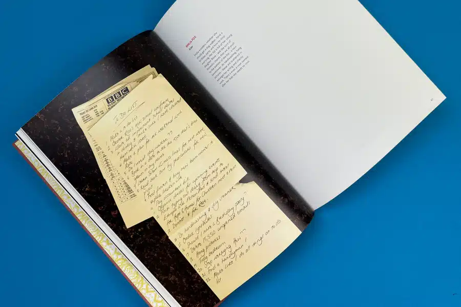 A self-published author promoting their book online through social media and email marketing