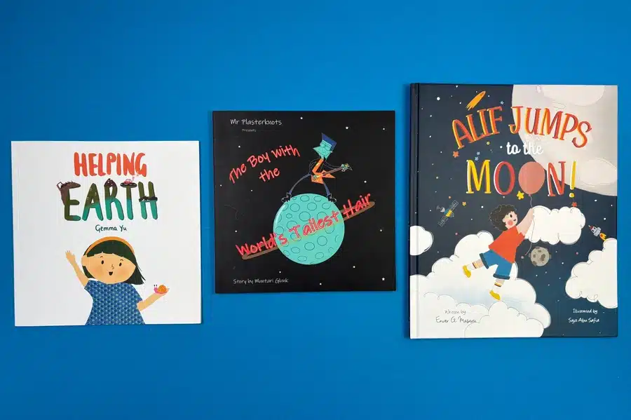 A professional illustrator creating colorful characters for a children’s book