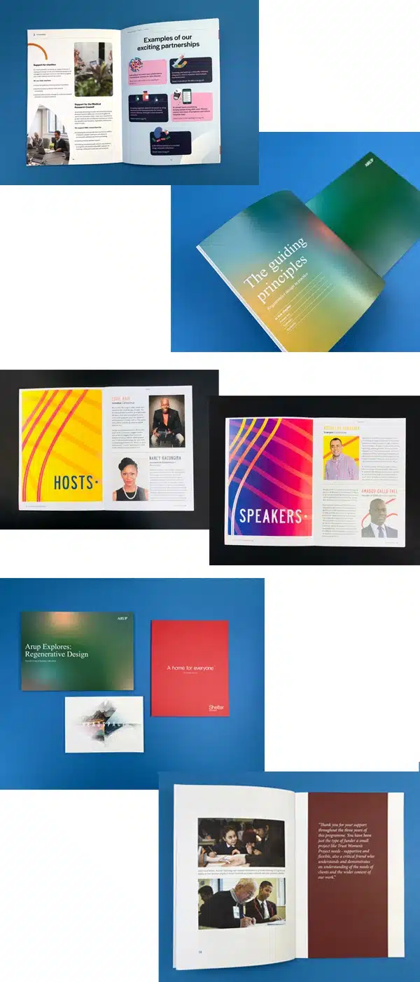 Professional Nonprofit Annual Reports & Event Programme Printing