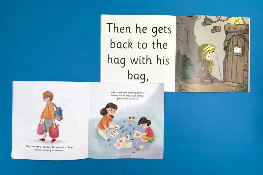 A side-by-side comparison of print-on-demand and bulk printing for self-published children’s books