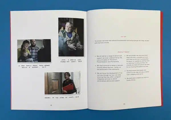 Nonprofit Printing Services. Annual Reports & Event Programmes. Ex Why Zed
