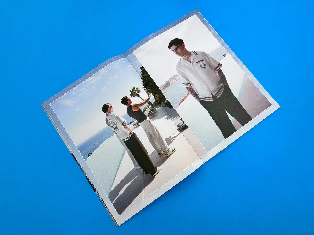 An A4-sized booklet