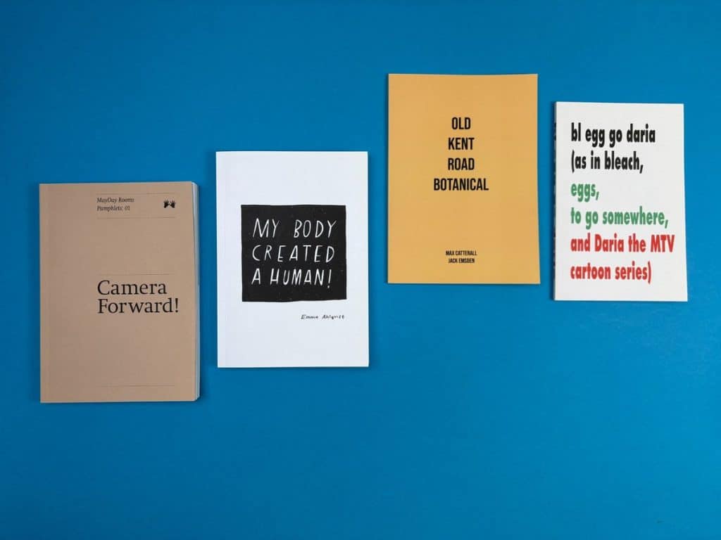 Poetry book cover with bold typography as the main design element, printed at Ex Why Zed.