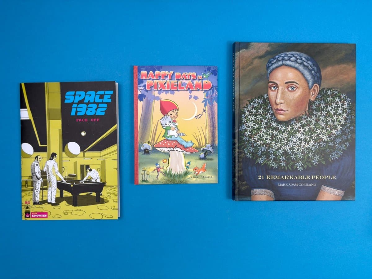 Vintage-style poetry book cover with retro fonts and muted tones printed at Ex Why Zed.