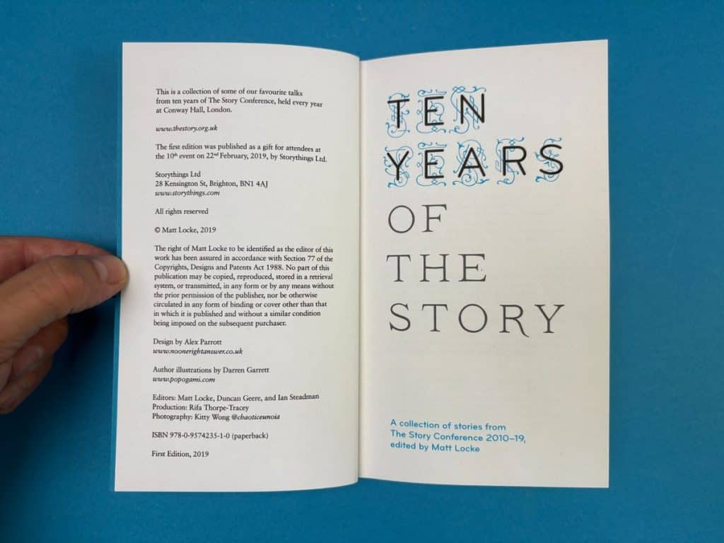 Copyright page of a poetry book formatted with author name, copyright symbol, and publication year.