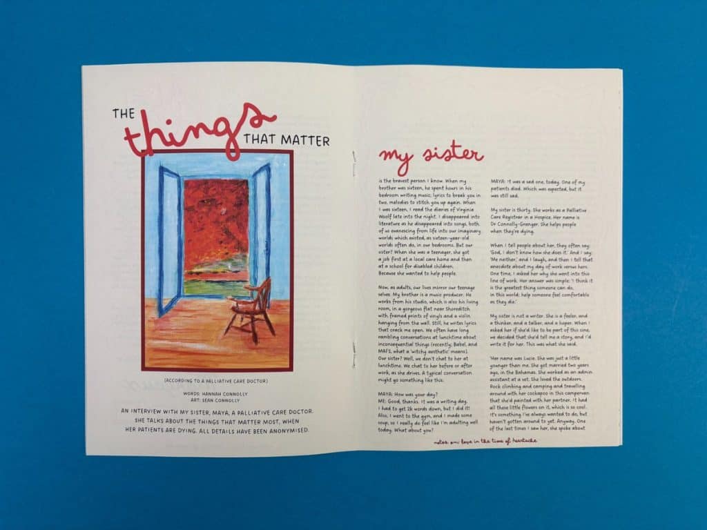 Poetry books displayed with promotional materials like bookmarks and social media graphics.