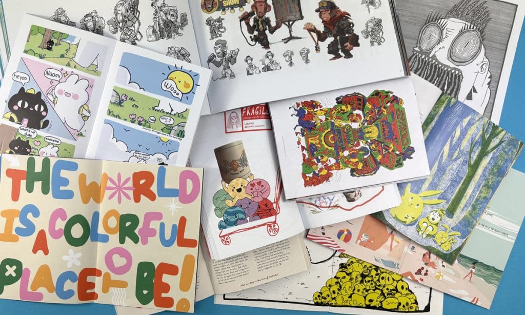 Professional comic book printing services at Ex Why Zed with vibrant covers and premium finishes