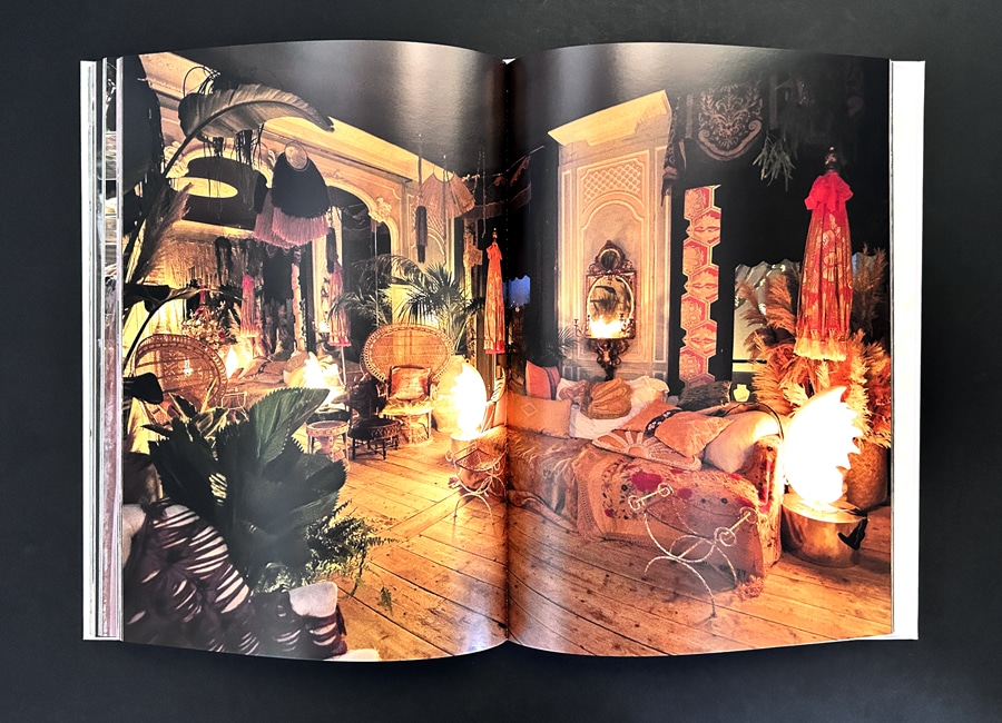 Boudoir photo book example in monochrome and celebration styles.