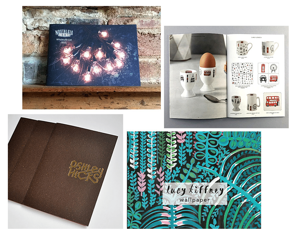 Interior design brochures printed with creative layouts and premium finishes.