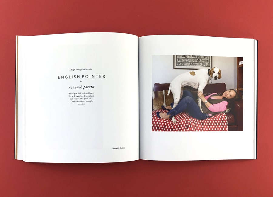 Pet photo book example featuring puppy and kitten first-year milestones.