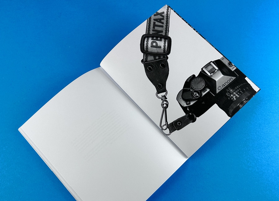 Image showing an SLR camera for photo books including wedding, travel, anniversary, and family history styles printed by Ex Why Zed.