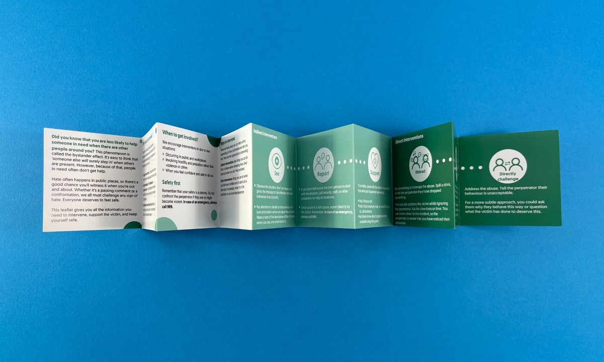Pocket Concertina Leaflet Printing